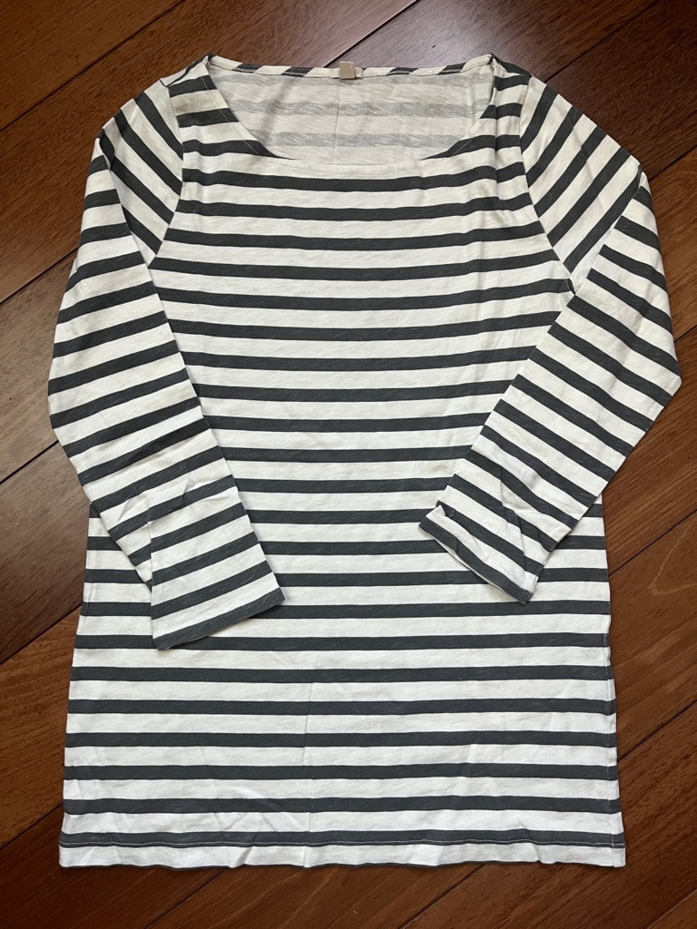 NWOT J. Crew Nautical Stripe Boatneck Top